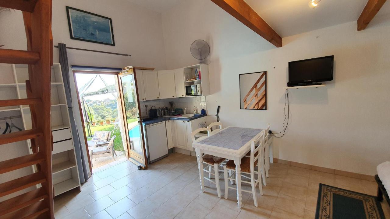 Studio-Mezzanine Dans Villa Cagnes-sur-Mer Luaran gambar