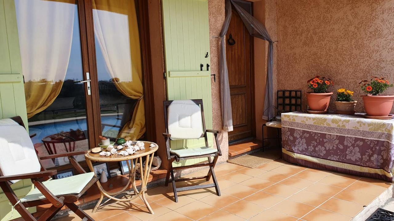 Studio-Mezzanine Dans Villa Cagnes-sur-Mer Luaran gambar